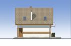 Проект одноэтажного жилого дома с мансардой